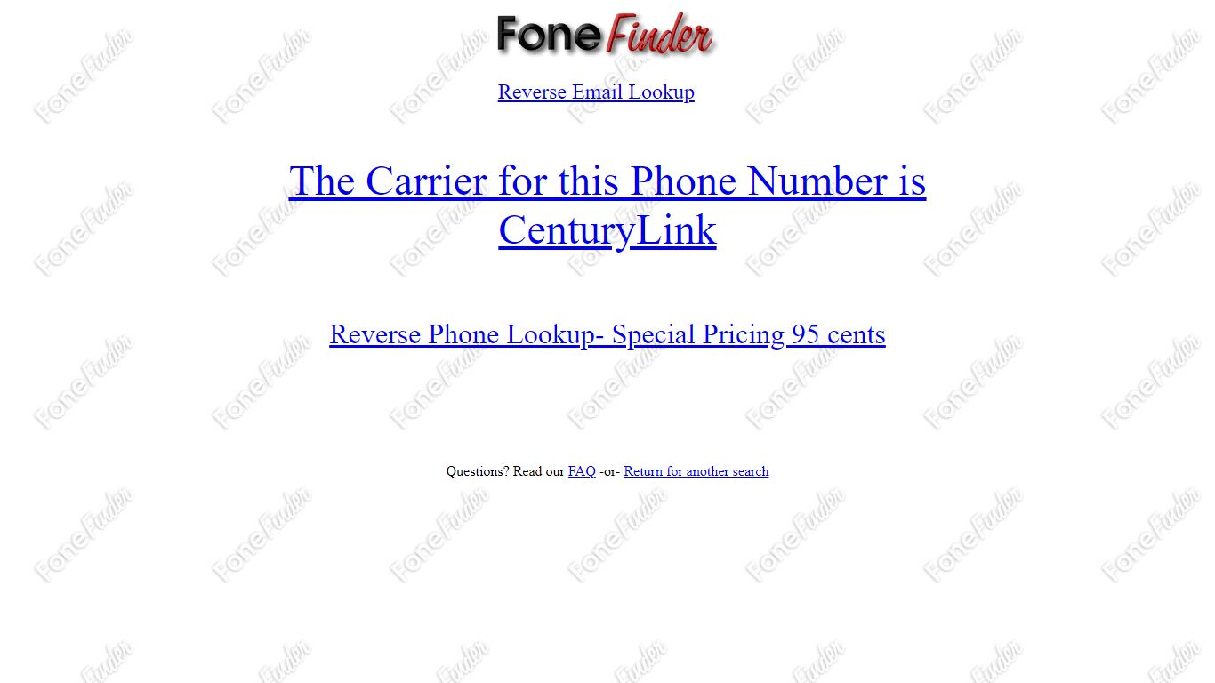 centurylink.php - Fone Finder